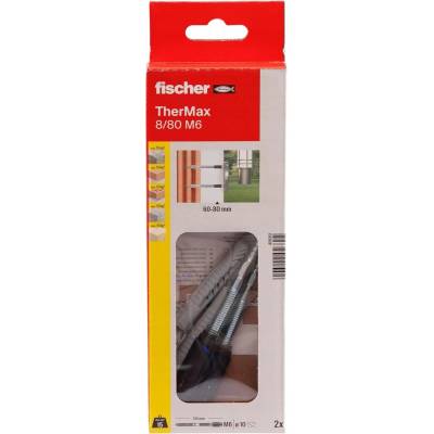 Hmoždinky do betonu Fischer 8 x 140 mm, 2 ks