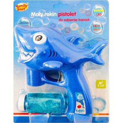 Pistolet do robienia baniek Mały Rekin