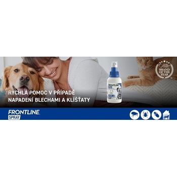 Frontline Spray kožní sprej roztok 2,5mg / ml 100 ml