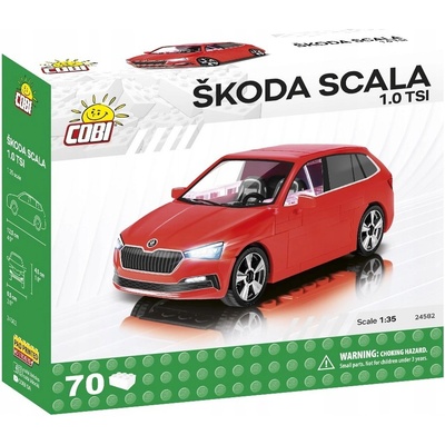 Cobi 24582 Škoda Scala 1.0 TSI – Zboží Dáma