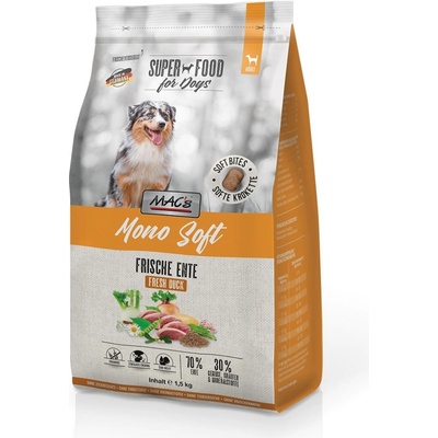 MAC's Dog Mono Soft Čerstvá kachna 1,5 kg