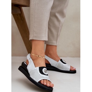 Step in style Дамски сандали на платформа и ток модел 211718 Step in style