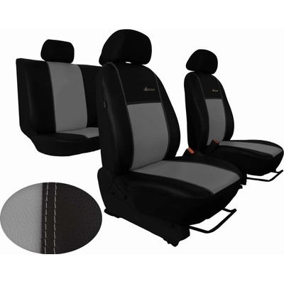 Autopoťah Pok-ter Leather Look Exclusive - sivé
