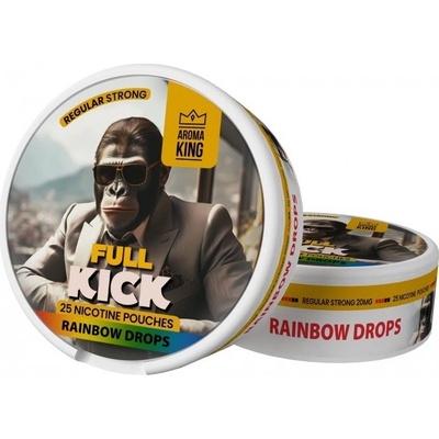 Aroma King Full Kick rainbow drops 20 mg/g 25 sáčků – Zboží Mobilmania