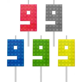 Image 1 of Godan Свещ за рожден ден Лего - 9