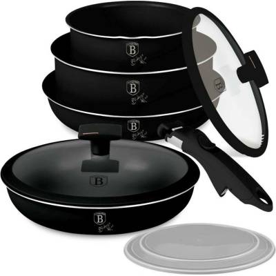 BERLINGERHAUS Sada nádobí s titanovým povrchem 9 ks Monaco Collection BH-8258