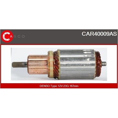 Rotor, štartér CASCO CAR40009AS