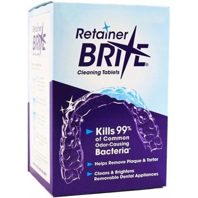 Retainer Brite Čisticí tablety na rovnátka 96 ks