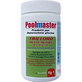 Poolmaster TriCHLOR MULTI ACTION tablety Maxi 1 kg