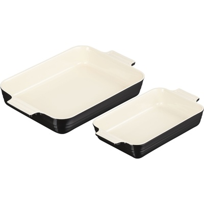 Le Creuset Форми за печене Le Creuset правоъгълни черни 2 бр (79033001400000)