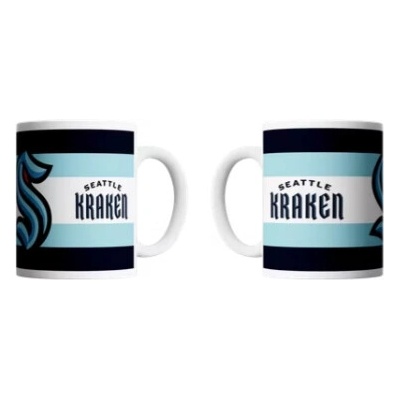 Great Branding Seattle Kraken hrnček Stripes 330 ml
