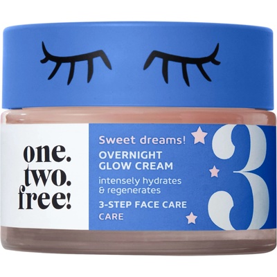 one.two.free! ONE TWO FREE Overnight glow cream Нощен крем дамски 50ml