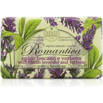 Nesti Dante Romantica mydlo Natural Soap Wild Tuscan Lavender & Verbena 250 g