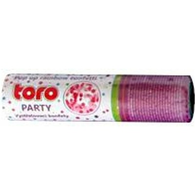 Můjrendlík Vystřelovací duhové konfety toro 15cm – Zboží Mobilmania