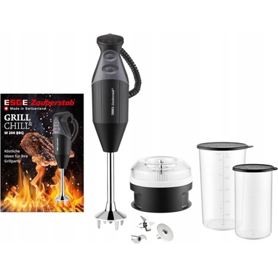 Unold M 200 BBQ černý