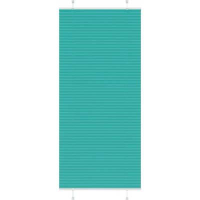 VidaXL Roleta plisé Zelená 85 x 200 cm Benzínová