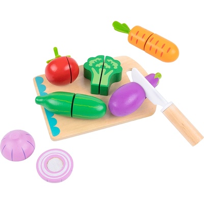 Tooky Toy Дървени зеленчуци за рязане Tooky Toy (111117)