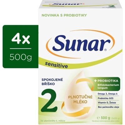 Sunar 2 Sensitive 4 x 500 g