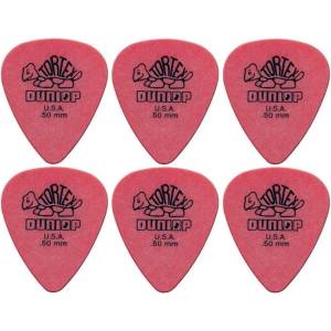 Dunlop 418R 0.50 Tortex Standard 6 Перце за китара (418R50-6PACK-SET)