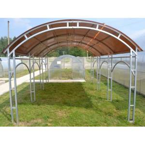 prima terra Автомобилен навес Primaterra Berlina 2, 95х6х2, 65м (3800233903171)