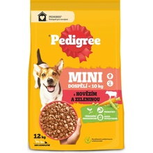Pedigree Adult Mini hydina & zelenina 12 kg