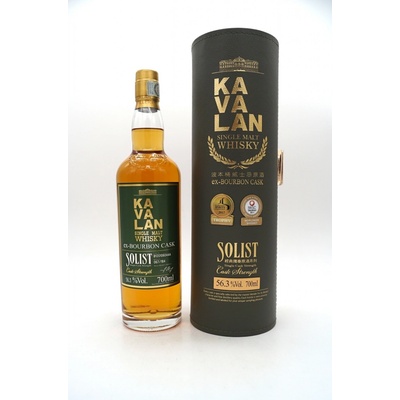 Kavalan Solist ex-Bourbon Cask 57,1% 0,7 l (kazeta)