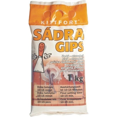 Sádra Kittfort šedá – 1 kg