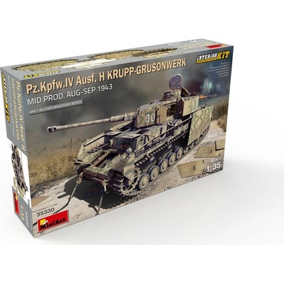 MiniArt Pz.Kpfw.IV Ausf.H Krupp-Grusonwerk. Mid production Aug-Sep 1943 1:35