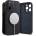 Ringke Liquid Silicone Magnetic Case - силиконов (TPU) калъф с MagSafe за iPhone 15 Pro Max (тъмносин)