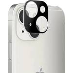 Techsuit Протектор за камера за iPhone 13 / iPhone 13 Mini - Цяло стъкло за камера - черен