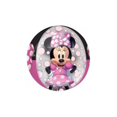 Amscan Koule Minnie Mouse 38 cm x 40 cm fóliový balónek