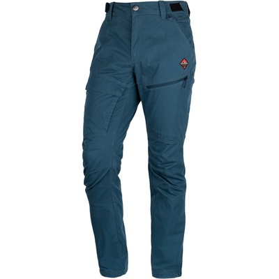 Northfinder Pánské trekingové kalhoty z vodoodpudivé bavlněné směsi VALENTIN modrá – Zbozi.Blesk.cz