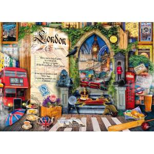 Schmidt Spiele - Puzzle Stewart: Memories of London - 1 000 piese