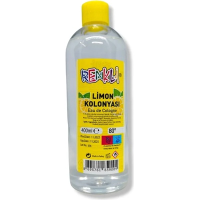 Renkli колония 80 градуса, Лимон, 400мл