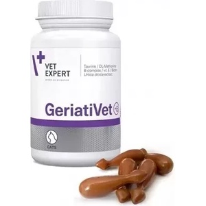 VetExpert GeriatiVet Cat 60 twist-off капсули - цялостна грижа за възрастните котки