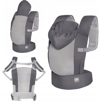 Kinderkraft CarryBee sivý