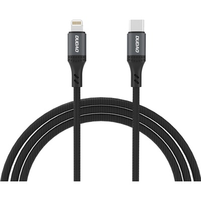 Dudao L3CL USB-C Lightning 30W opletený 1,2m černý