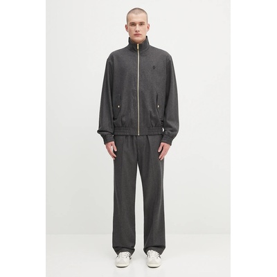 Drôle de Monsieur Вълнено яке Drôle de Monsieur La Trackjacket Flanelle (H.JT234.WV008)