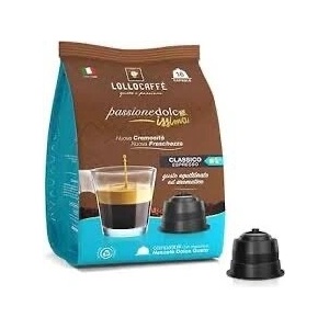  16 бр. кафе капсули Lollo Miscela Classica съвместими с Dolce Gusto