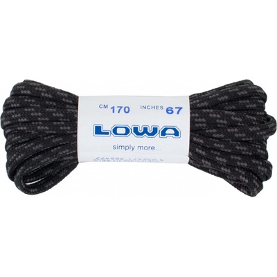 Lowa Връзки за обувки Lowa Schnürsenkel Trekking Laces - Black - размер 210 cm (209-0110-0113)