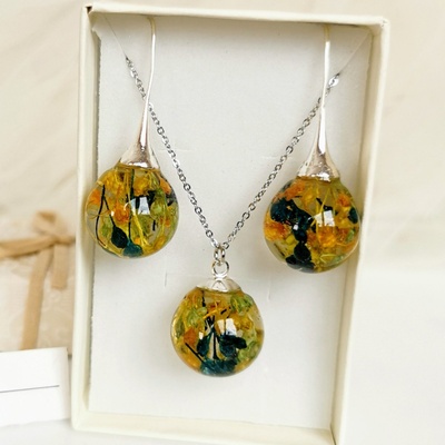 Meganflo Пъстър лимониум - комплект сфери