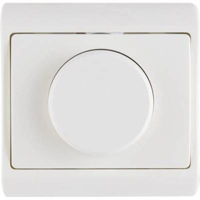 Standardní stmívač REV - Zapuštěné ovládání jasu, 300 W, bílý stmívač