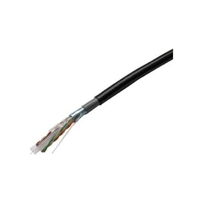 Datacom 1355 FTP drát CAT6 PVC+PE, 100m, černý – Zboží Živě