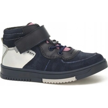 Bartek dětské boty dívčí pohodlné kožené zimní boty