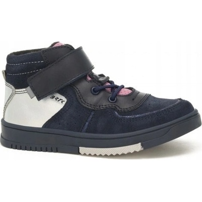 Bartek dětské boty dívčí pohodlné kožené zimní boty