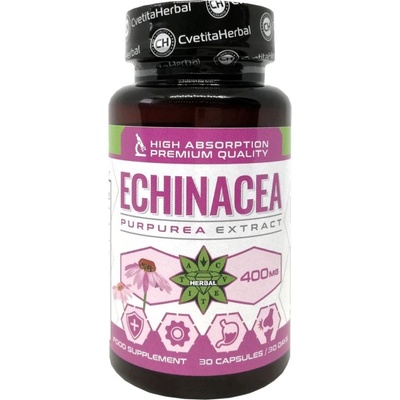Cvetita Herbal Echinacea 400 mg [30 капсули]