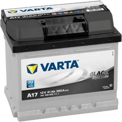 VARTA A17 Black Dynamic 41Ah EN 360A right+ (541 400 036)