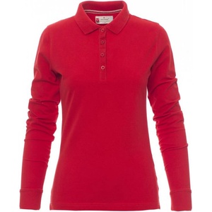 PAYPER florence lady 000931-0021 / Дамска поло тениска, дълъг ръкав - червена xxl (000931002103000xxl)
