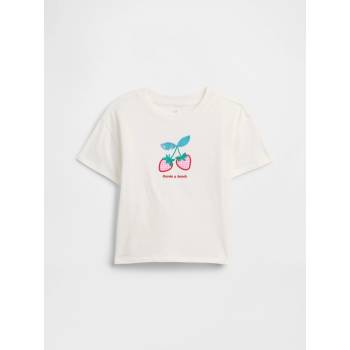 GAP Детска oversize тениска GAP GAP | Byal | Момичешки | XS
