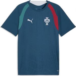 PUMA Mens Portugal Training Shirt World Cup 2026 - Green/Silver